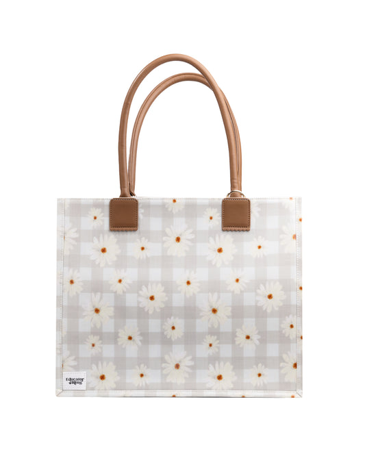 Ultimate Teacher Handbag Tote - Boho Daisies