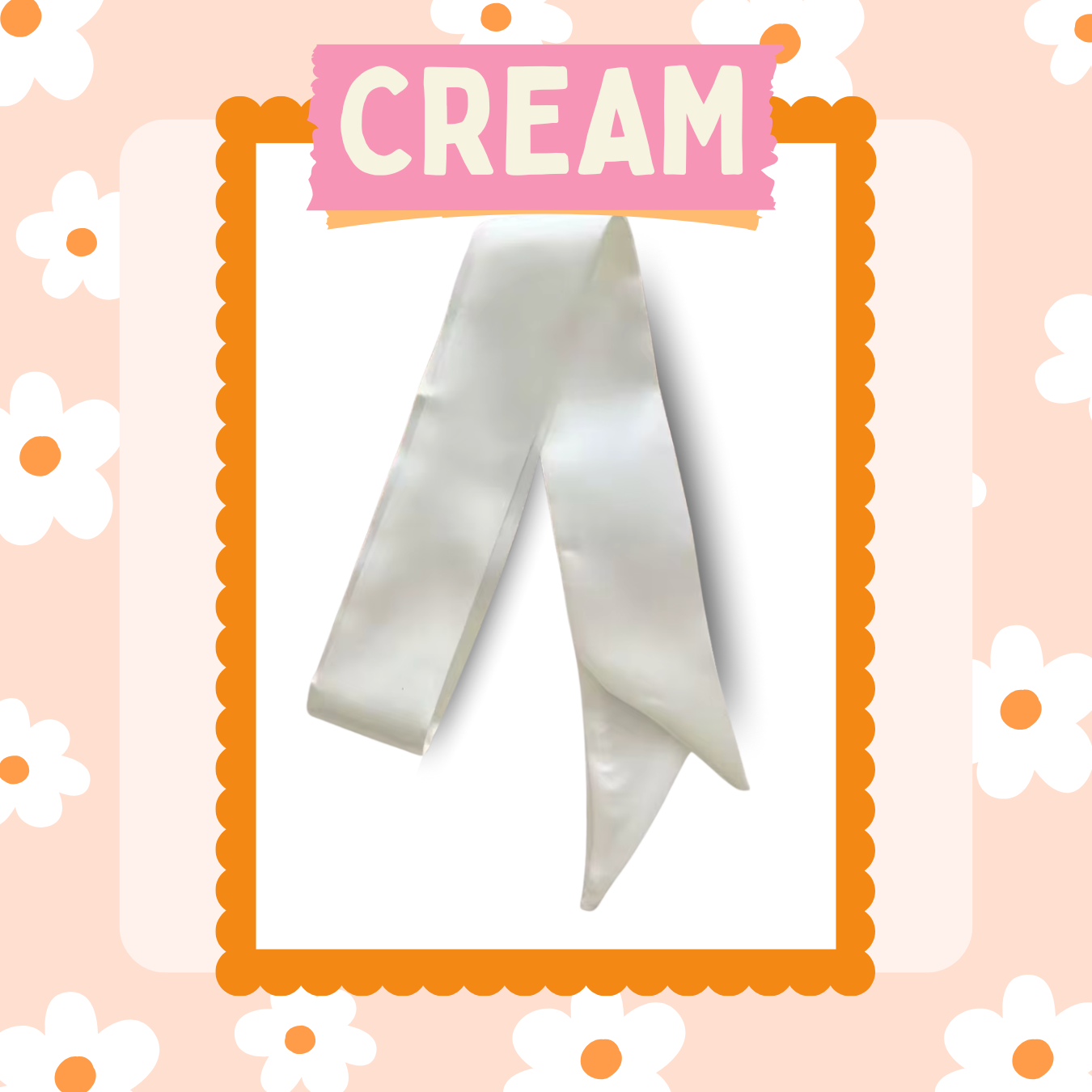 Limited Edition Gift - Cream Bag Scarf