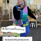 TEACH *SPARKLE* Staple Teacher Earrings | Colourful Drop Dangle Acrylic Earrings