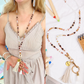 TEACH Teacher Beaded Lanyard - Boho Babe