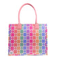 Ultimate Teacher Handbag Tote - Rainbow Flowers