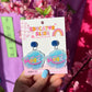 'Don't Hide Your Magic' Teacher Earrings | Colourful Drop Dangle Acrylic Earrings