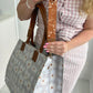 Ultimate Teacher Handbag Tote - Boho Daisies