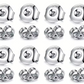 Set of 4 spare silver hypoallergenic earring backs – Educator Bling