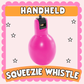 Pink Handheld Whistle
