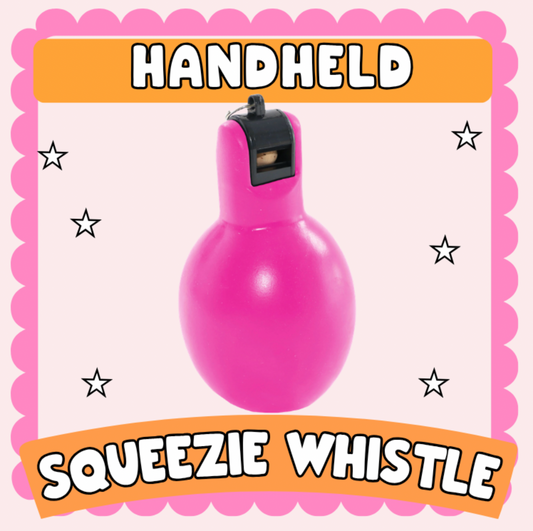 Pink handheld teacher whistle for sports days and playground duty – Educator Bling