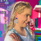 'Don't Hide Your Magic' Teacher Earrings | Colourful Drop Dangle Acrylic Earrings