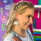 One More Chapter teacher earrings – Book Week and reading-themed dangle earrings for teachers