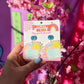 Total Book Worm acrylic teacher earrings with glitter stud tops – Educator Bling