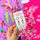 TEACH *BOHO* Staple Teacher Earrings | Neutral Drop Dangle Acrylic Earrings