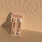 TEACH *BOHO* Staple Teacher Earrings | Neutral Drop Dangle Acrylic Earrings