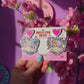 'Trust Yourself, Love Yourself' Teacher Earrings | Colourful Drop Dangle Acrylic Earrings