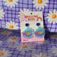 'Don't Hide Your Magic' Teacher Earrings | Colourful Drop Dangle Acrylic Earrings