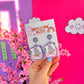 'You Are More Than Enough' Teacher Earrings | Colourful Drop Dangle Acrylic Earrings